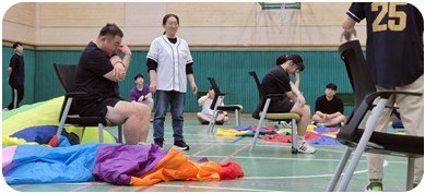 심리운동치료 신체경험 실기 사진