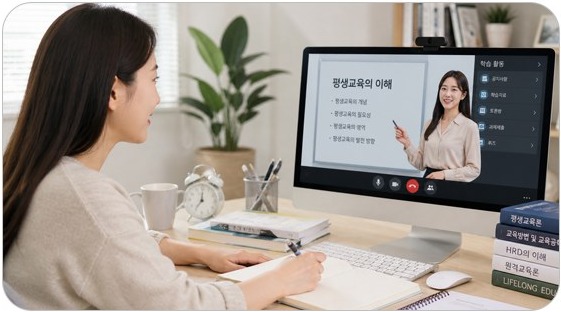 온라인평생교육학과 활동 모습